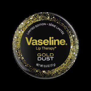 ❗5/$25❗Vaseline Lip Therapy Gold Dust Tin